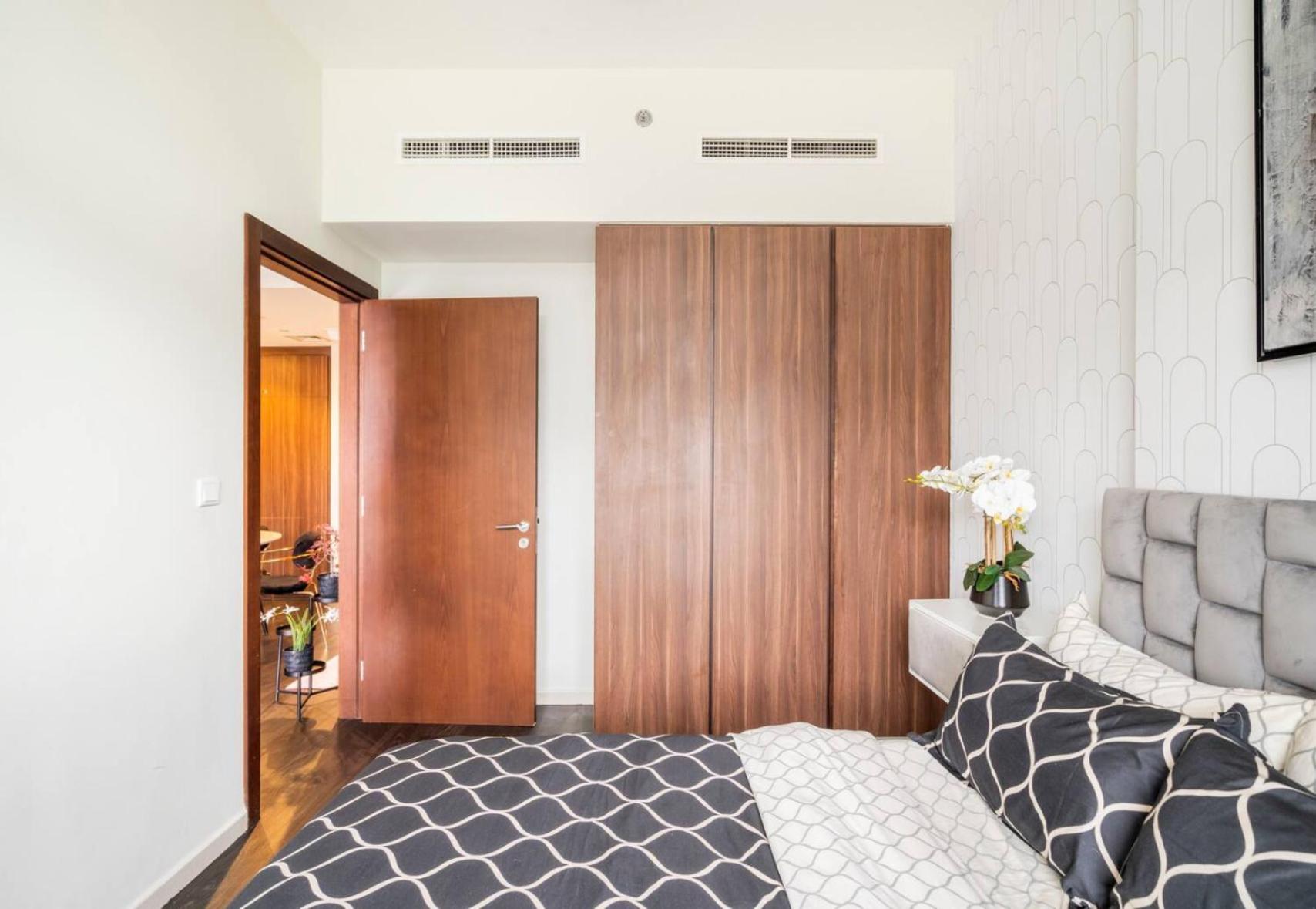 Luxury 2 Bedroom With Burj Khalifa View Dubaj Kültér fotó