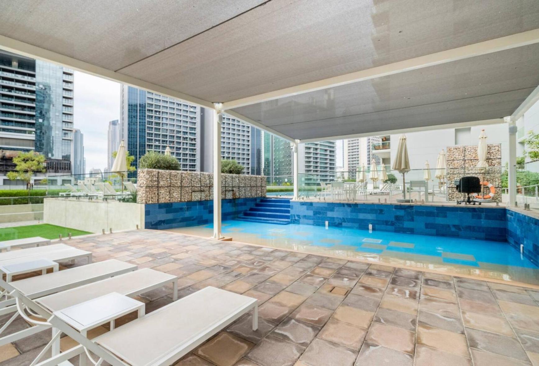 Luxury 2 Bedroom With Burj Khalifa View Dubaj Kültér fotó