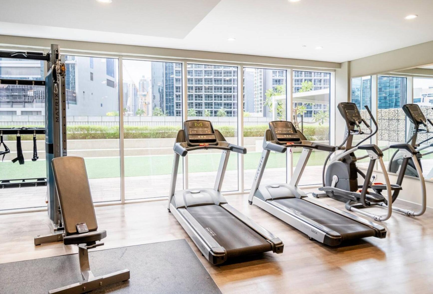 Luxury 2 Bedroom With Burj Khalifa View Dubaj Kültér fotó